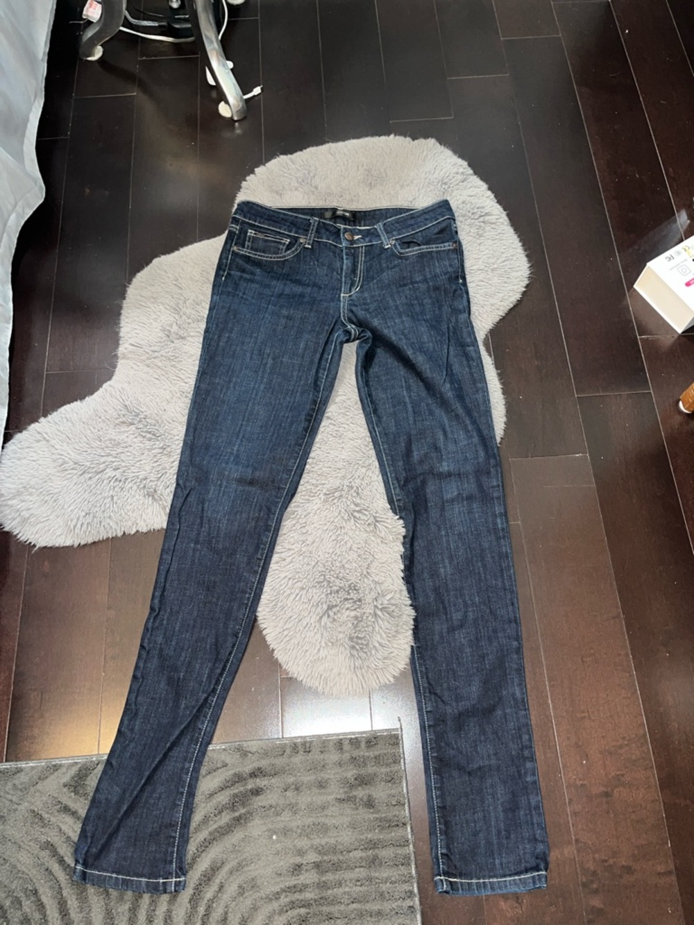 Joe's Jeans Skinny Dark Indigo Stretch Denim